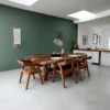 juego-comedor-rustico-madera-dzalam Comedor Rústico de Madera Dzalam en Cancún