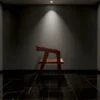 Silla rústica de madera maciza Dzalam en Cancún