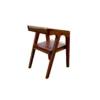 Silla rústica de madera maciza Dzalam en Cancún